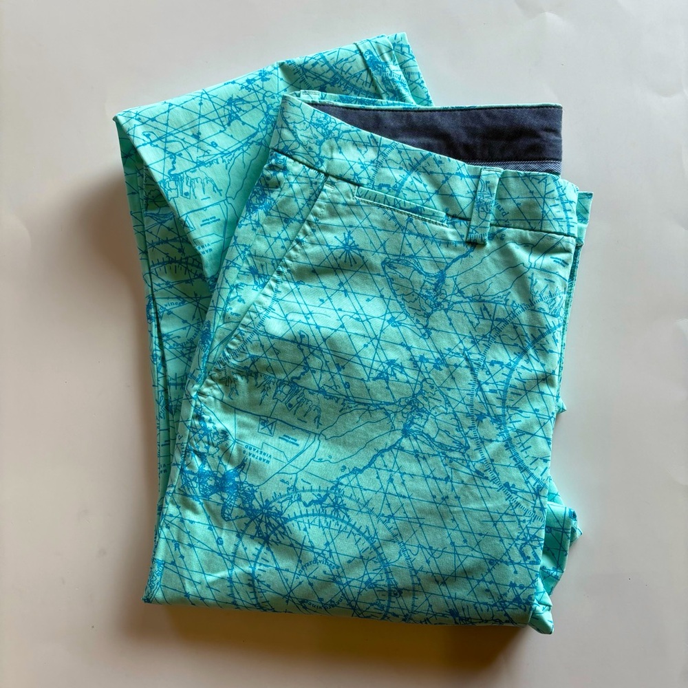 Vineyard Vines Men's 32x32 Nautical Printed Breaker Pants Golf Summer‎ Beach